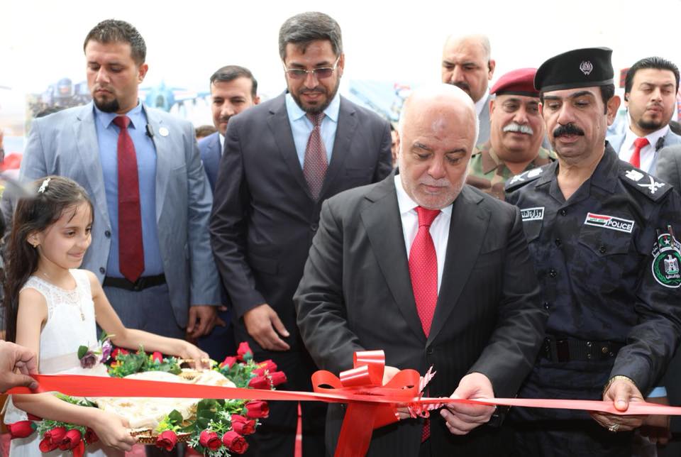 رئيس مجلس الوزراء القائد العام للقوات المسلحة الدكتور حيدر العبادي يفتتح مديرية شرطة عامرية الصمود
