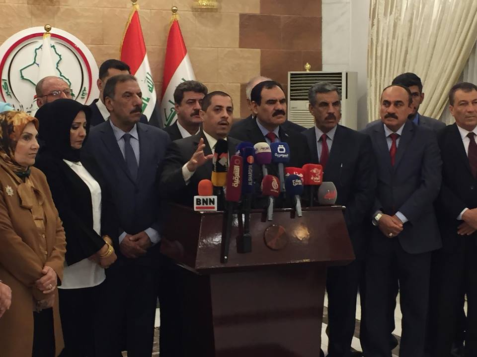 خلال المؤتمر الصحفي الذي عقده تحالف تضامن : الشيخ وضاح الصديد يؤكد أن نتائج الانتخابات تعرضت للتزوير وسنفضح بالصور المتورطين