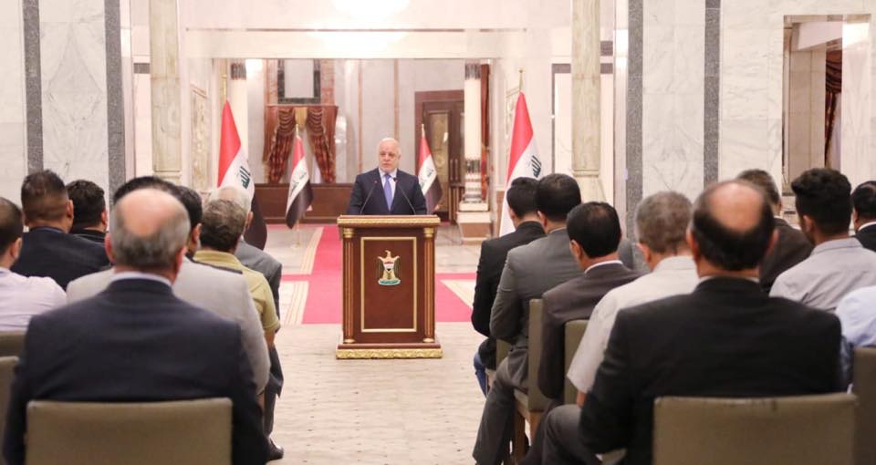 ملخص المؤتمر الاسبوعي لرئيس مجلس الوزراء الدكتور حيدر العبادي