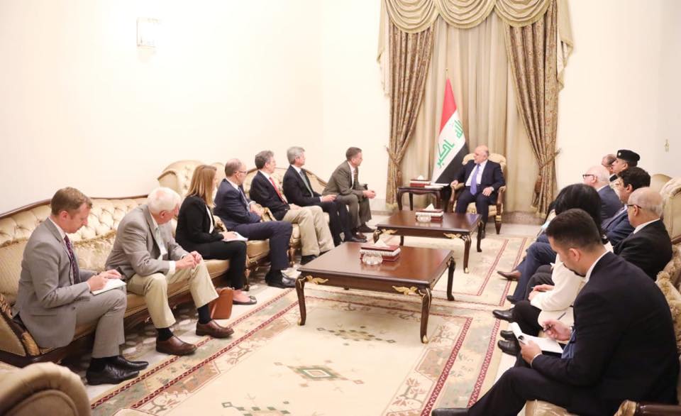 العبادي يستقبل وفد الوكالة الامريكية للتنمية الدولية ( USAID)