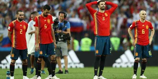 إسبانيا تنضم الى الكبار الراحلين عن المونديال وروسيا تتأهل!