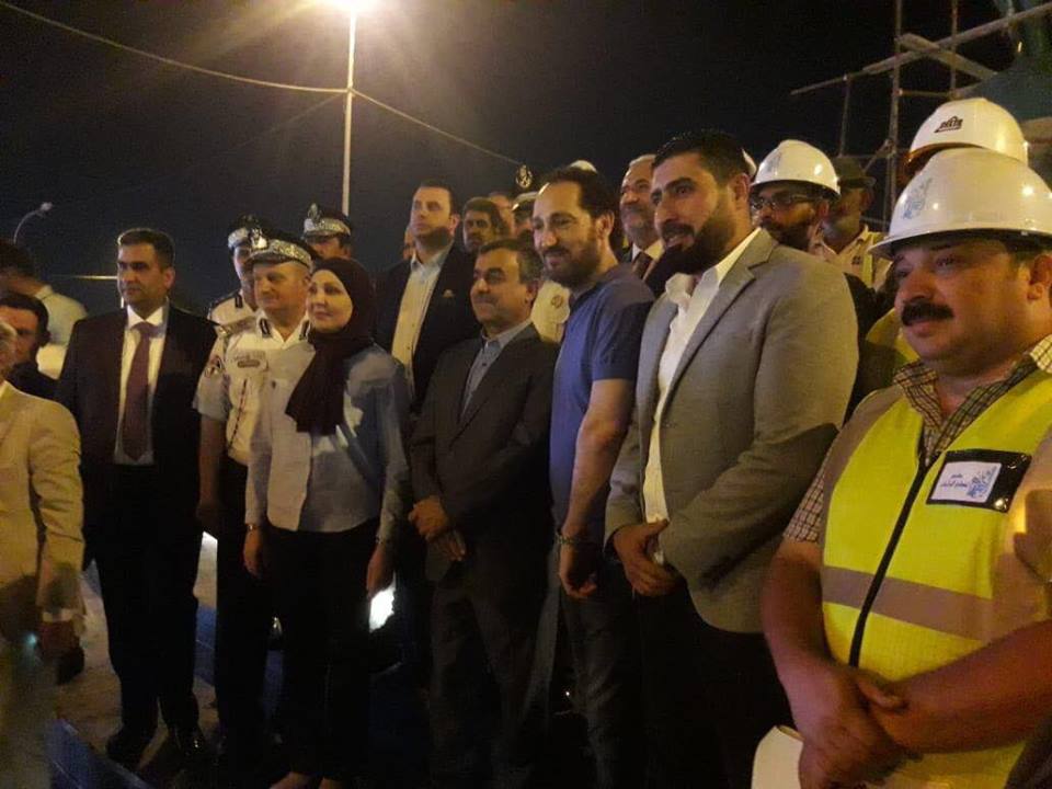 مع قرب الانتهاء من ساحات ألق بغداد العشرين وبمشاركة الموسيقار نصير شمة..جولة للامين العام لمجلس الوزراء وأمينة بغداد للاطلاع على سير العمل في انجاز