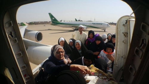 الخطوط الجوية تعلن نجاح خطة تفويج الحجاج الى الديار المقدسة