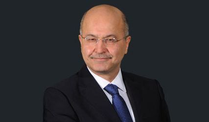 برهم صالح : سأتواصل مع عبد المهدي لإكمال مشاريع البصرة التي سار عليها العبادي