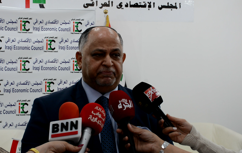 مشاركة فعالة للمجلس الاقتصادي العراقي في معرض بغداد الدولي ..والبغدادي يامل ان تكون الدورة (45) داعمة للاقتصاد العراقي