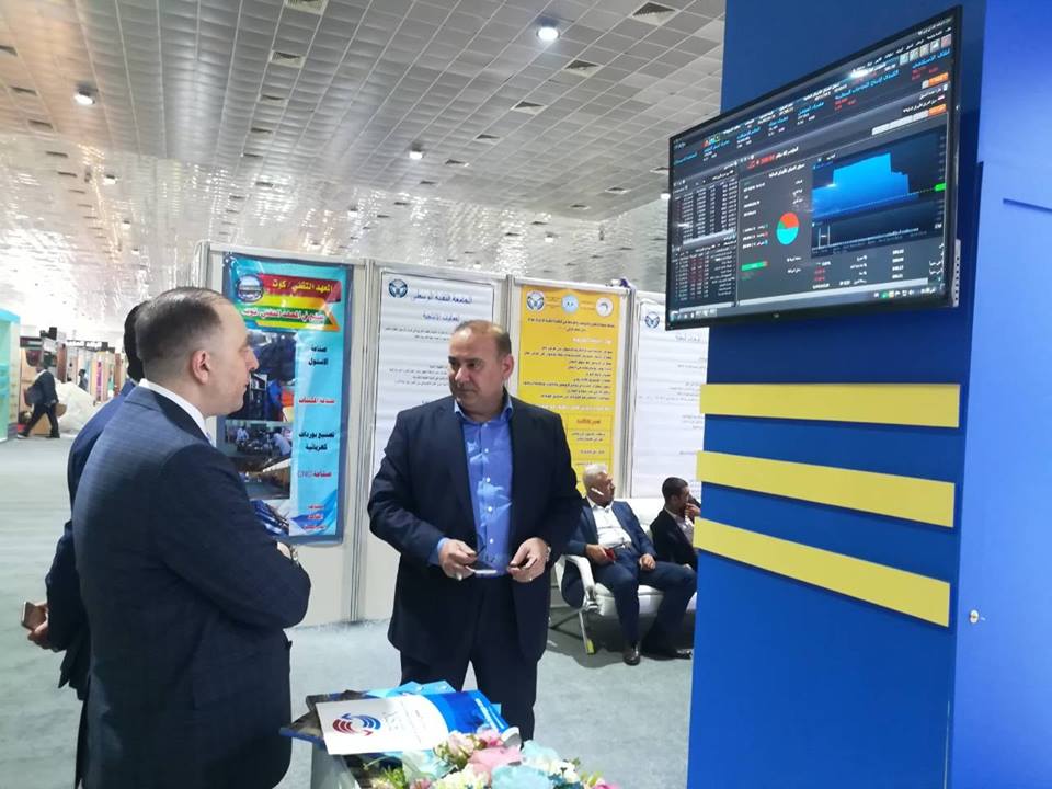 بالصور..حوار بشأن مؤشرات التداول عبر شاشات الوكالات العربية