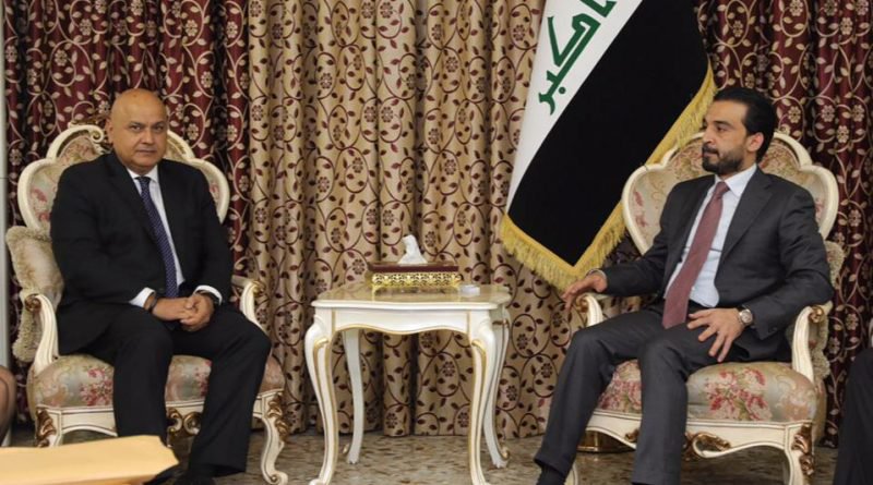 الحلبوسي يلتقي المدير الإقليمي للبنك الدولي ويبحث معه آليات توفير فرص العمل للشباب