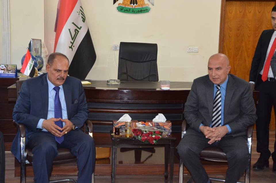 محافظ نينوى يعبر خلال لقائه مؤيد اللامي عن اعتزازه الكبير بدور الصحافة العراقية في معارك التحرير