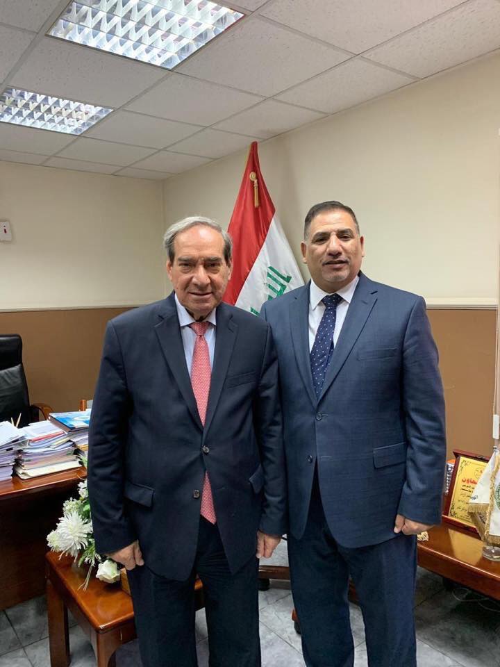 رئيس هيئة الاعلام والاتصالات يبحث من رئيس هيئة الاستثمار آفاق التعاون بين الهيئتين