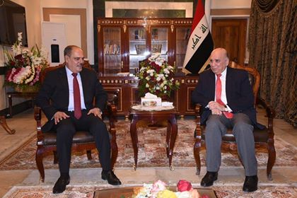 وزير المالية ونقيب الصحفيين العراقيين يبحثان سبل دعم الصحفيين والمثقفين