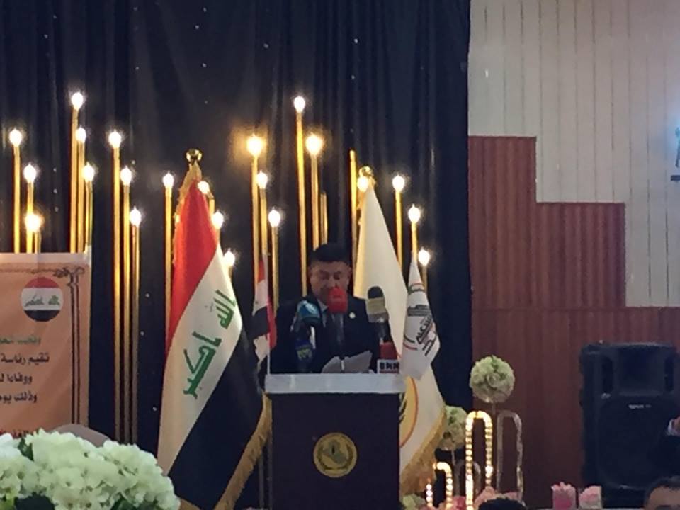 اتحاد الحقوقيين العراقيين يقيم احتفالية النصر العظيم ..والداودي يحي القوات المسلحة وابناء الحشد الشعبي