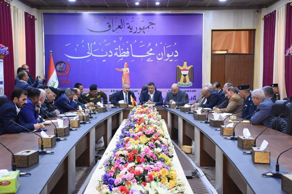 د.كاظم العقابي رئيس هيأة المنافذ يبحث مع محافظ واعضاء مجلس ديالى سبل التعاون المشترك