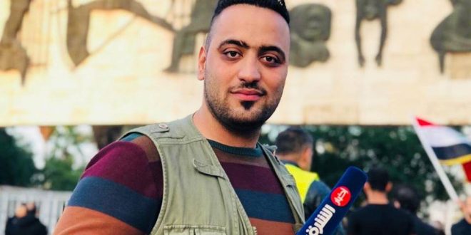 مصور قناة الشرقية قتيبة المشهداني يحصل على افضل مصور تلفزيوني لعام 2018