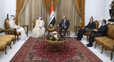 دعوة رسمية لـ برهم صالح من قطر لزيارة الدوحة