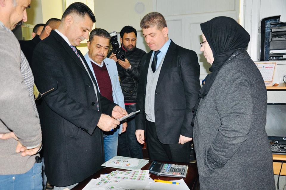 خلال زيارته للشركة العامة للبريد وبدالة السنك .. وزير الاتصالات يوعز بتذليل جميع الصعوبات التي تواجه العمل والعاملين فيها