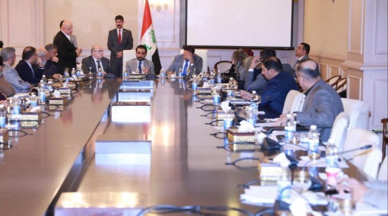 الحلبوسي يترأس اجتماع اللجنة المالية لبحث فقرات الموازنة العامة وبنودها