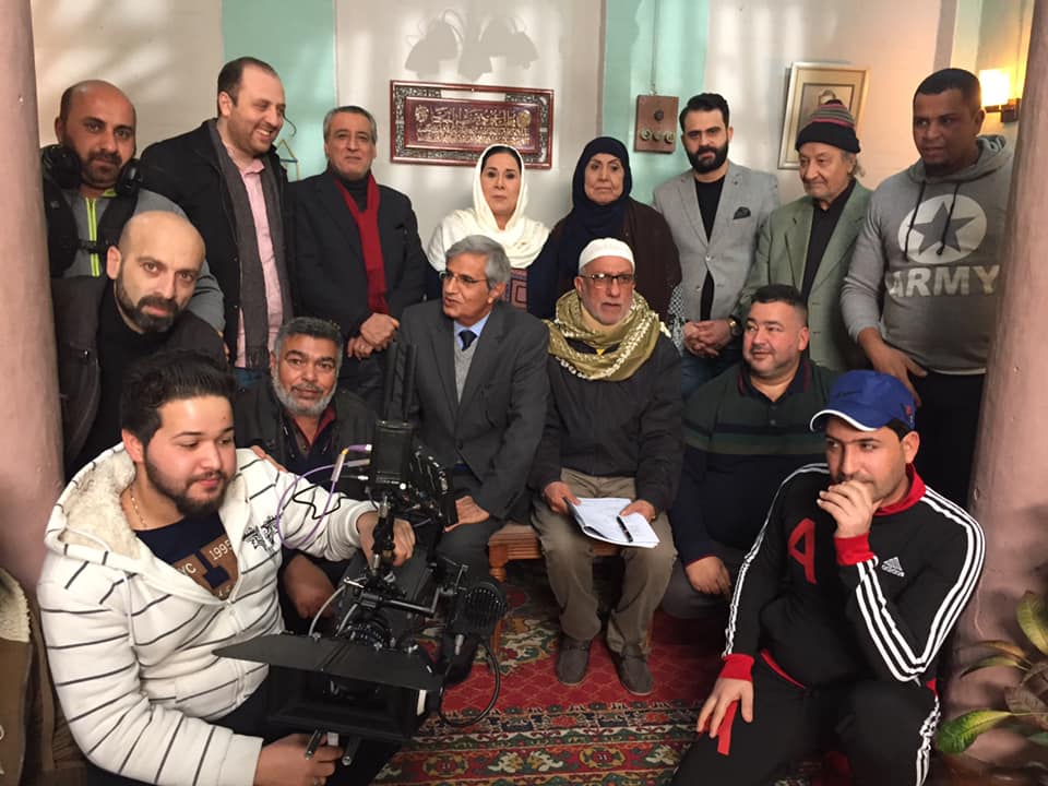 المدير التنفيذي لرابطة المصارف الخاصة العراقية يزور موقع تصوير المسلسل الاجتماعي الكبير” يسكن قلبي”