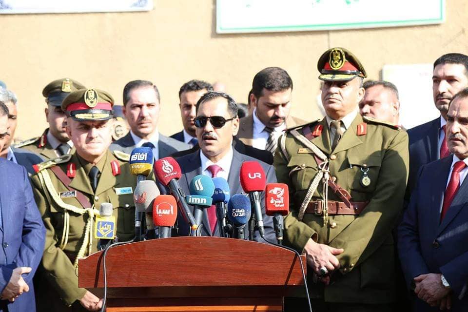 وزير الصناعة والمعادن يفتتح خطوط جديدة لإنتاج العربات القتالية المدرعة والالغام المضادة للدروع والطائرات المسيرة واملاء قنابر الهاون