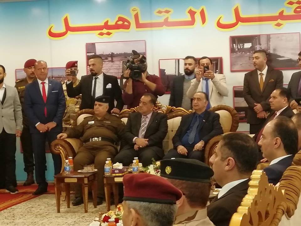 بحضور نواب وقادة عسكريين ..الحمداني يفتتح معمل الملابس العسكرية ويؤكد ان هذا المشروع سيضيف للموازنة الاتحادية قيمة مضافة