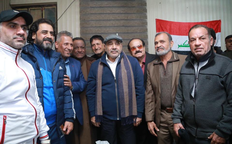 رئيس مجلس الوزراء عادل عبدالمهدي يتفقد مشروع العراقي الآمن للمسنين في بغداد