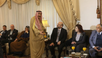 رئيس الوزراء الاردني يبحث مع رجال اعمال عراقيين تطوير التعاون الاقتصادي المشترك