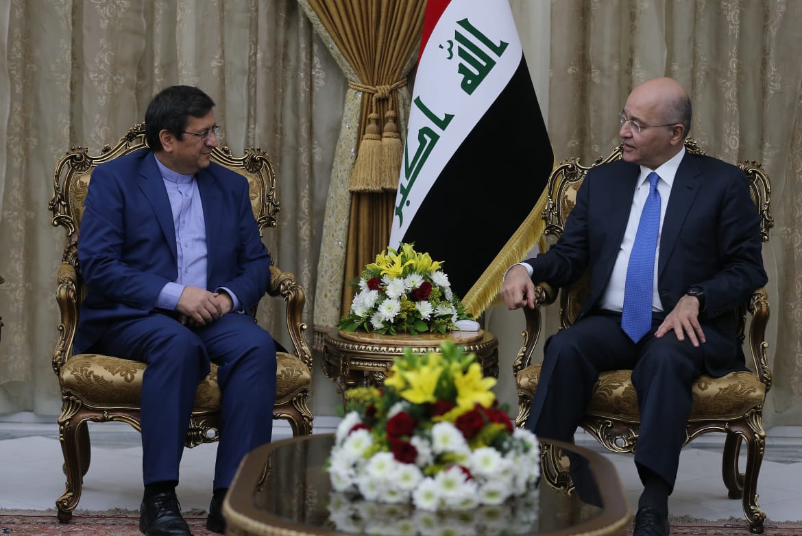 رئيس الجمهورية يستقبل محافظ البنك المركزي الايراني