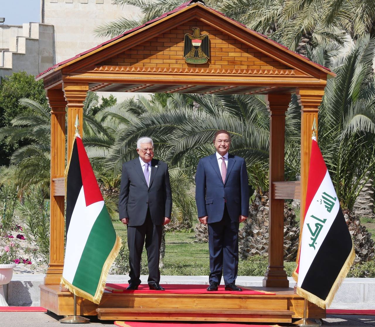 رئيس الجمهورية خلال استقباله نظيره الفلسطيني: ضرورة بذل الجهود لتحقيق آمال الشعب الفلسطيني ونيل حقوقه المشروعة