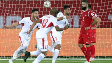 سوريا تهزم الاردن بهدف واحد في بطولة الصداقة الدولية