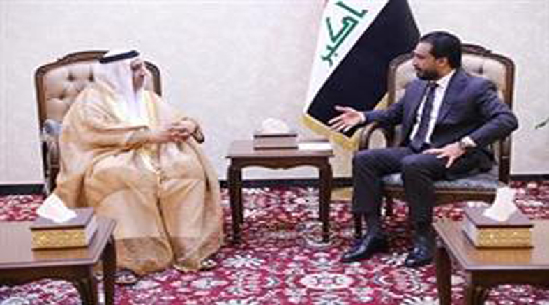رئيس مجس النواب وسفير الامارات يبحثان دعم الاستقرار في العراق واعادة الاعمار
