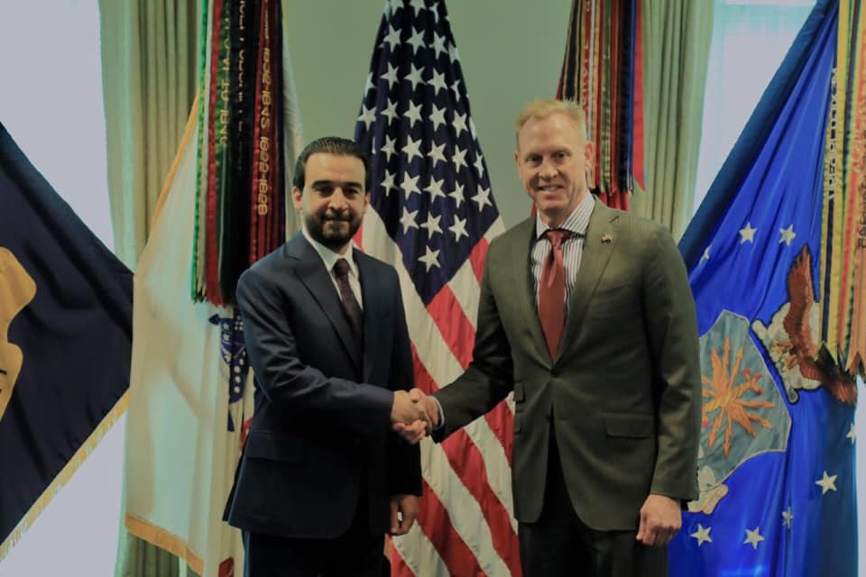 رئيس مجلس النواب يصل إلى واشنطن ويلتقي وزير الدفاع الأميركي