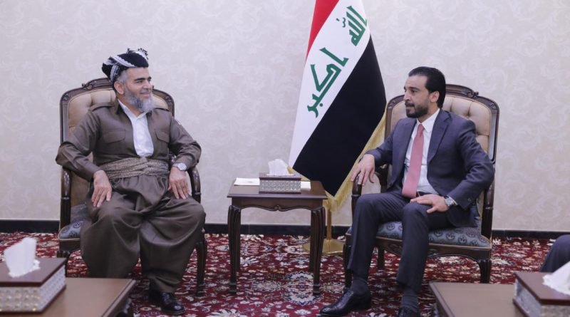 رئيس مجلس النواب يستقبل أمير الجماعة الإسلامية في كردستان