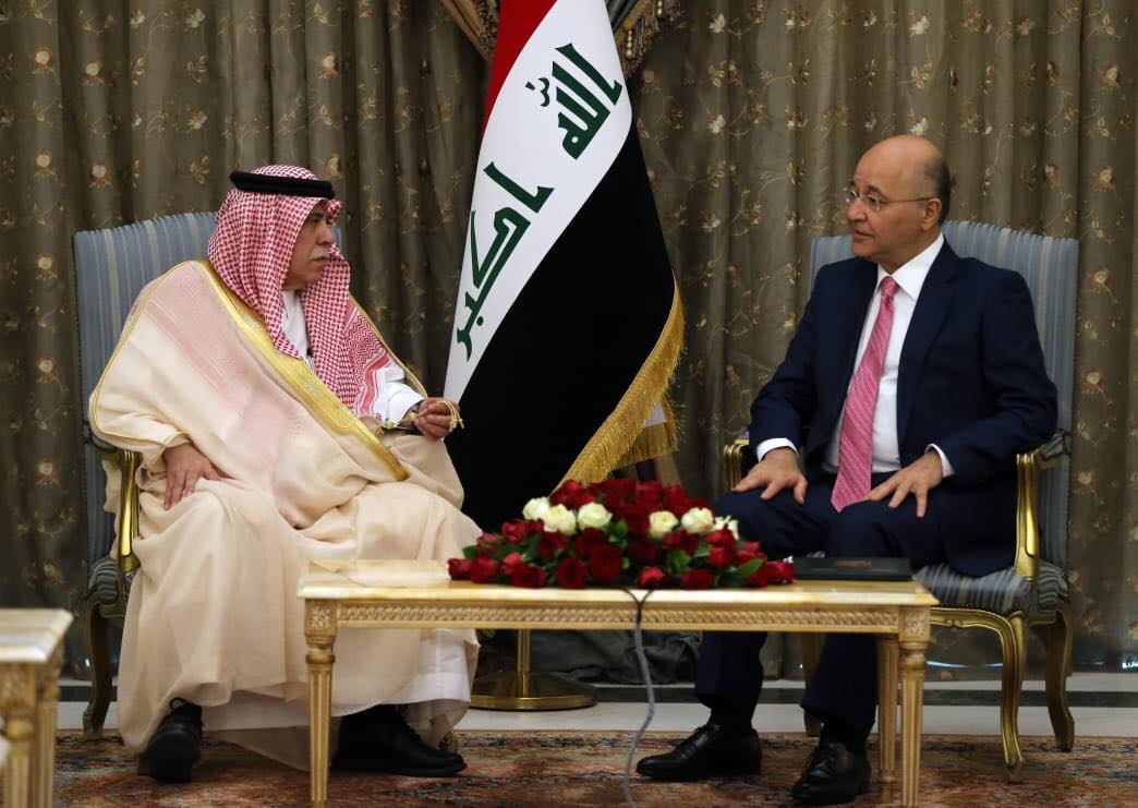رئيس الجمهورية: العراق يتطلع الى بناء علاقات مميزة مع المملكة العربية السعودية