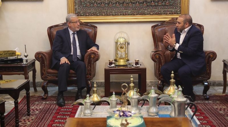 حداد يزور الحضرة القادرية ببغداد ويتفقد ميدانياً أعمال التوسعة وتقديم الخدمات فيها.
