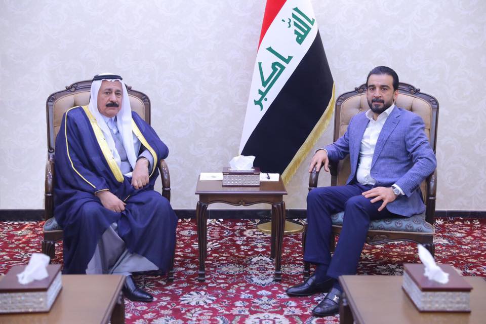 رئيس مجلس النواب يستقبل رئيس الجبهة العربية الموحدة