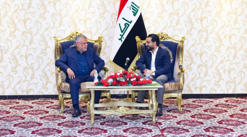 رئيس مجلس النواب يستقبل رئيس تحالف الفتح