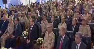 الرئيس عبدالفتاح السيسى يفتتح عدد من المشروعات القومية الكبرى فى مجال الطرق والكبارى