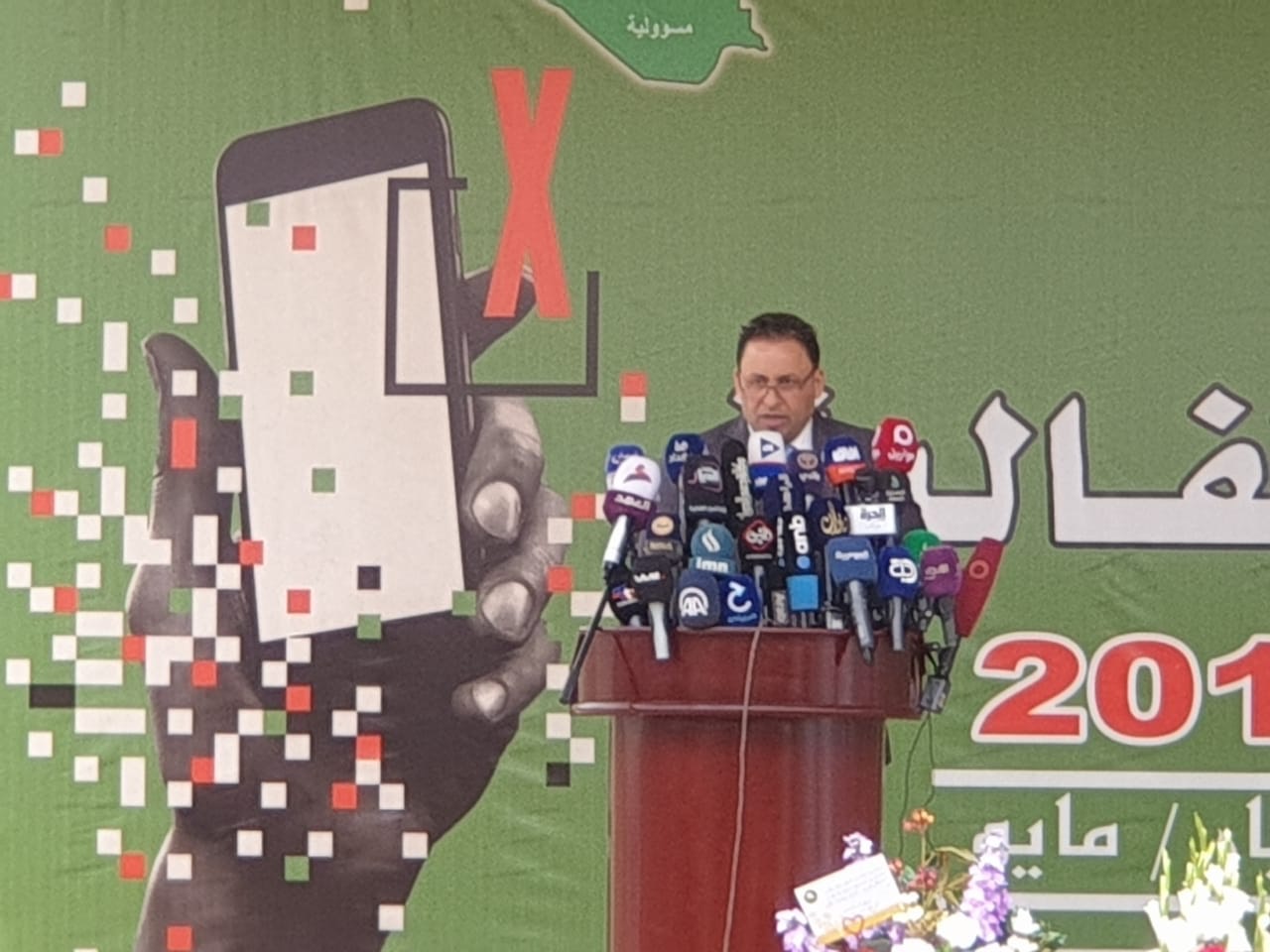 الكعبي يؤكد : لا حرية وديمقراطية بدون صحافة مستقلة