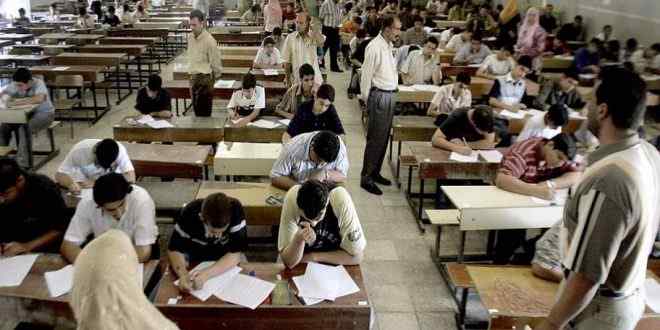 تغيير جدول موعد امتحانات مرحلة المتوسطة للصفوف المنتهية