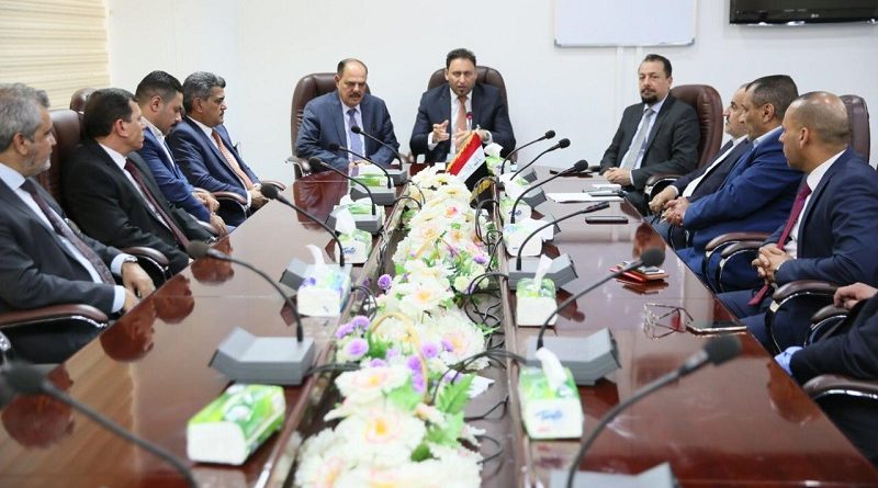 خلال استقباله نقيب الصحفيين ورؤساء تحرير الصحف .. الكعبي يتبنى جملة مقترحات لدعم الصحف المستقلة