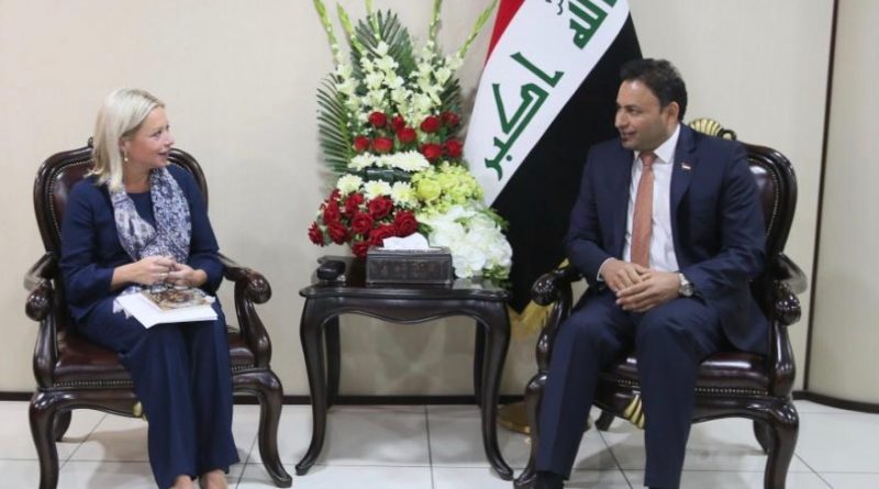خلال استقباله رئيس بعثة الأمم المتحدة بالعراق ..الكعبي : هذه القوانين تحظى بأولوية التشريع خلال الدورة الحالية
