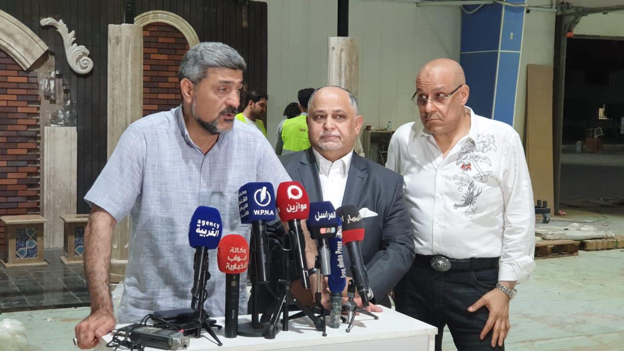 المجلس الاقتصادي العراقي وشركة “بيراميدز” لتنظيم المعارض وبالتعاون مع الشركة العامة للمعارض يعقدون مؤتمراً صحفيا للتحضيرات الخاصة لـمعرض( اعمار العراق)