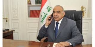 رئيس مجلس الوزراء عادل عبد المهدي يتلقى اتصالا هاتفيا من وزير الخارجية الامريكي مايك بومبيو