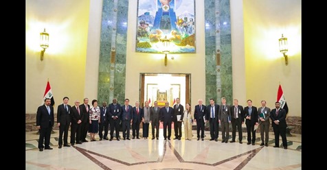 رئيس مجلس الوزراء عادل عبدالمهدي يستقبل اعضاء مجلس الأمن الدولي.
