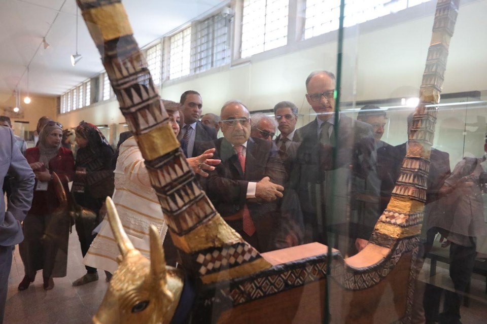 رئيس مجلس الوزراء السيد عادل عبدالمهدي : العراق كان وسيبقى مركزا حضاريا وتأريخيا