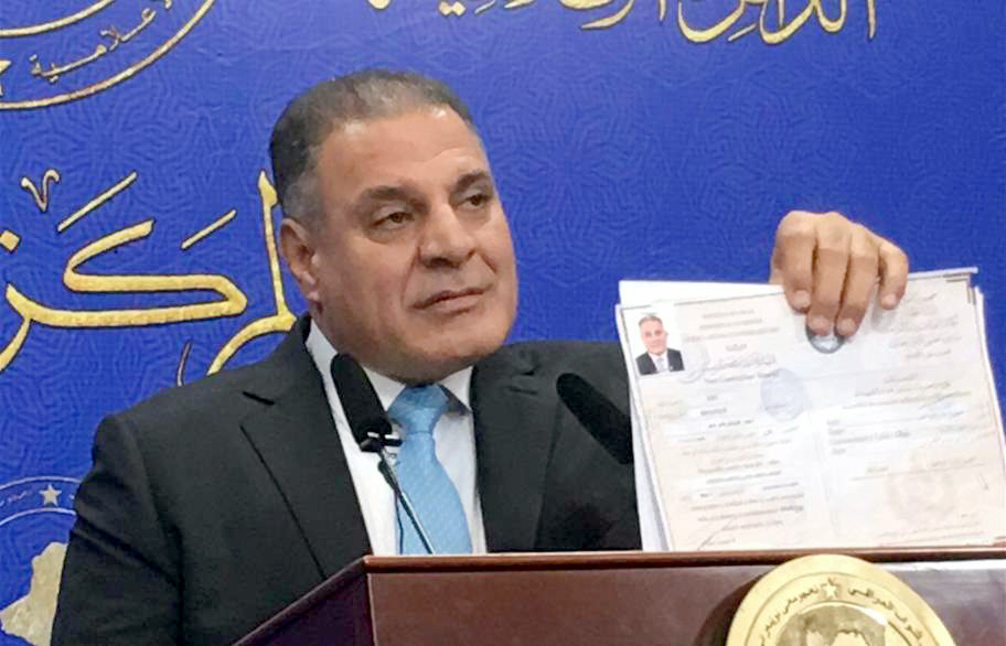 الجبوري يصف قرار الخزانة الاميركية بالمجحف ويتعهد بالمثول امام القضاء لمواجهة ذلك
