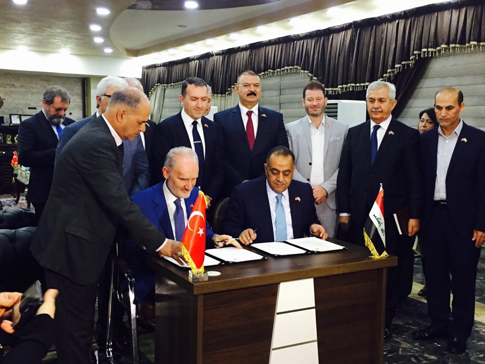 توقيع اتفاقية تعاون بين غرفة تجارة بغداد و غرفة تجارة اسطنبول لدفع عجلة التطور بين الطرفين