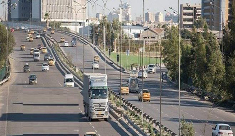 امانة بغداد تقطع طريق محمد القاسم مساء اليـوم لغرض الصيانــة