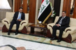 الشمري يستقبل نائب رئيس مجلس النواب ويؤكدان ضرورة تطوير منظومة الدفاع الجوي