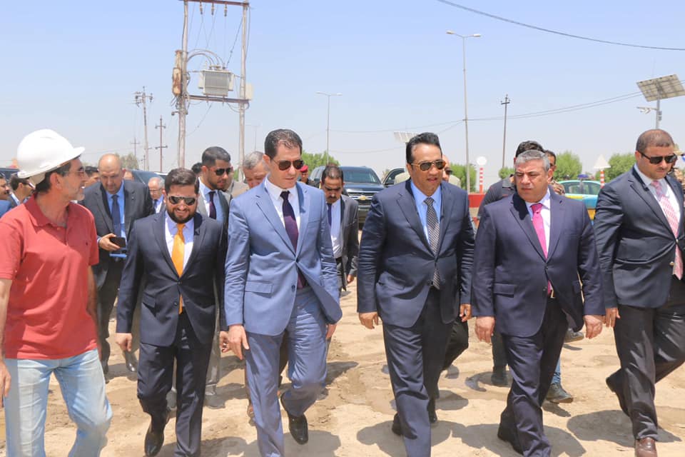 السنافي والدليمي يزوران محافظة بابل للإطلاع على مشاريعها العمرانية