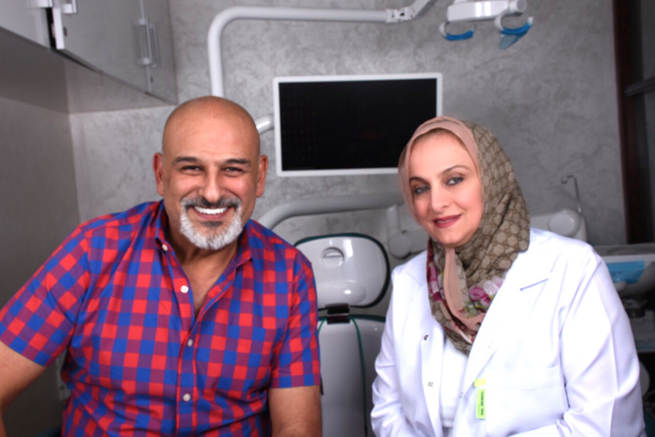الممثل جمال سليمان يختار إبتسامة الدكتورة أروى عطاالله في دبي